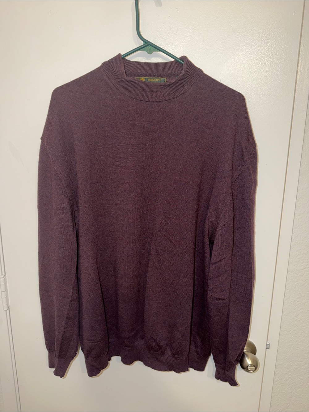 Principe Sweater Mens XL Made in Italy
Merino Wool Turtleneck Pullover
